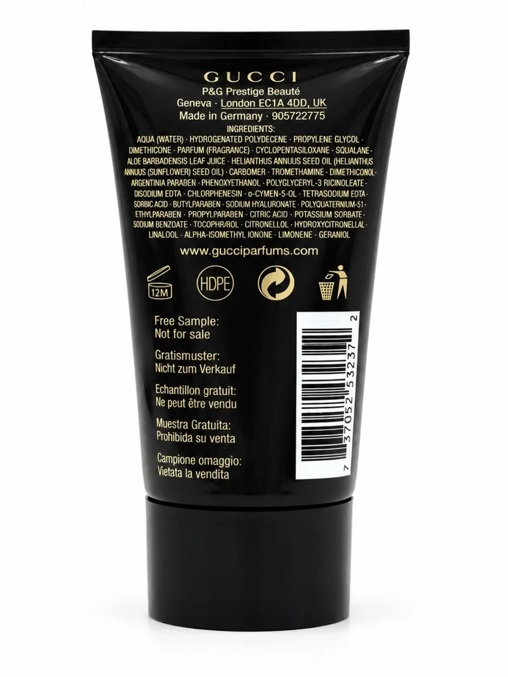 Gucci Guilty Perfumed Body Lotion - Black